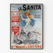 Plakat vintage Le Sanita - Retro dekoracja ścienna do wnętrz