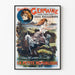 Plakat vintage Le Secret de Germaine autorstwa Louisa Boussenarda