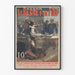 Plakat vintage Le Secret du Fou - Artystyczna dekoracja ścienna