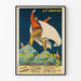 Plakat vintage Le Trait d'Union Franco-Italien