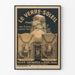 Plakat vintage Le Verre Soleil - Retro industrialne dekoracje ścienne