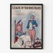 Plakat vintage Liga Narodów Blues autorstwa Samuela T. Dew