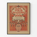 Plakat vintage muzyczny Leave Your Razors at the Door