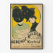 Plakat vintage Lebende Bilder Krefeld 1899 dekoracja ścienna