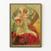 Plakat dekoracji ściennej vintage Lefèvre-Utile 1904 z Sarah Bernhardt