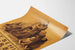 Plakat vintage humanitarny Left Behind w Serbii