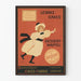 Plakat vintage Leibniz Cakes Dessert Wafle dekoracja ścienna