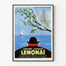 Plakat vintage medyczny Lemonai do nadciśnienia