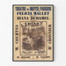 Plakat vintage teatralny L'Enfant Prodigue dekoracja ścienna