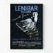 Vintage plakat reklamowy Lenibar Poudre soin gastrique