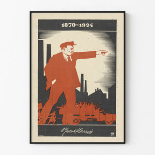 lenin-plakat-a-strakhova-lenin-1870-1924