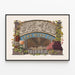 Plakat Vintage Lenk Wine Co. Toledo - Dekoracja ścienna Wino i Winnica — oprawiony obraz na ścianie