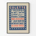 Plakat vintage L'Envers du Music-Hall autorstwa Colette Labourer - 32 rycin