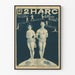 Plakat vintage Les 2 Harc – Retro dekoracja ścienna Artem Legrand