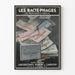 Plakat Vintage Les Bacte-Phages du Professeur d'Hérelle - Dekoracja Ścienna Naukowa