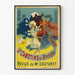 Plakat Vintage Les Cabotins de l'Année - Dekoracja Ścienna Koncert Pépinière