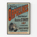 Plakat vintage Les Deux Orphelines autorstwa Adolphe Dennery