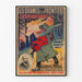 Plakat vintage Les Drames de la Frontière - L'espion Rabe autorstwa Georges Pradel