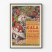 Plakat Święta Paryża - Wielka Gala w Operze Narodowej 1886
