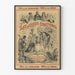 Plakat vintage Les Joyeux Conteurs dekoracja ścienna klasyczna