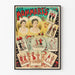 Plakat vintage Les Mommarts - Oryginalna dekoracja ścienna w stylu retro