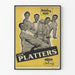 Plakat vintage Les Platters - Retro dekoracja muzyczna na ścianę