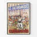 Plakat Vintage Cyrk Zimowy Les Saltimbanques