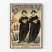 Plakat vintage Les Sidolas Duettistes Espagnols - Retro dekoracja ścienna