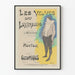 Plakat vintage Les Veuves du Luxembourg - Artystyczna dekoracja ścienna