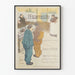 Plakat vintage l'Escarmouche - Ilustracyjna dekoracja ścienna