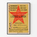 Plakat Vintage Gwiazda Południa - Dystrybucja znaczków Prime i bonów Eden