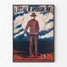 Plakat vintage patriotyczny amerykański Let’s All Be Americans Now