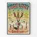 Plakat vintage L'Horloge Champs-Élysées Rodzina Christiany Akrobaci