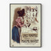 Plakat vintage Linge Monopole Maxime Faivret