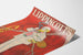 Plakat Vintage Lippincott's August w stylu retro