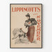 Plakat vintage Lippincott's na listopad