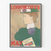 Plakat vintage Lippincott's maj - Dekoracja ścienna retro