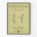 Plakat Little Citizens – Vintage'owa dekoracja ścienna dla dzieci