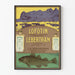 Plakat vintage Lofotin Lebertran - Dekoracja ścienna o tematyce morskiej i wędkarskiej
