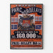 Plakat vintage Loteria Parc Bordelais - Retro dekoracja ścienna
