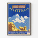 Plakat vintage Narodowa Loteria Sekcja Prewencyjna 1942