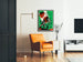 Plakat vintage Love in the Rough - Retro dekoracja ścienna