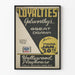 Plakat vintage teatru „Loyalties” w Hollywood Playhouse