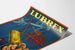 Plakat vintage Lubrex Optimus dekoracja przemysłowa