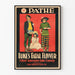 Plakat vintage kina Luke's Fatal Flivver - Retro dekoracja ścienna