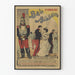Wintage plakat Bal Militaire Lyon 1897 dekoracja ścienna
