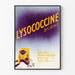 Plakat vintage Lysococcine Borne do dekoracji ściennej medycznej