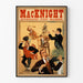 Plakat vintage Macknight Hypnotic Fun Maker dekoracja ścienna