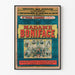 Plakat vintage Teatr Madame Boniface - Dekoracja ścienna retro