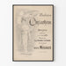 Vintage plakat Madame Chrysantheme - Elegancka dekoracja ścienna
